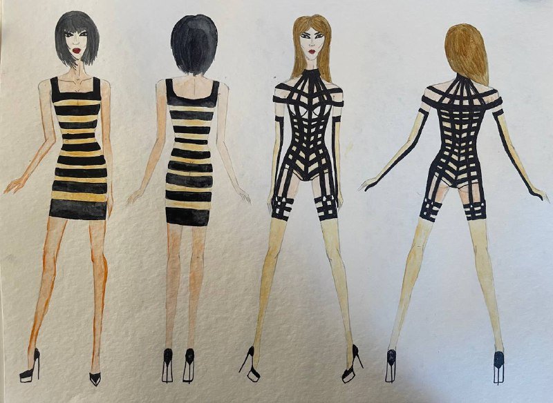 SILHOUETTE I – скица