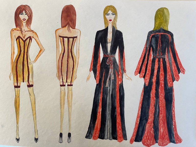 SILHOUETTE I – скица